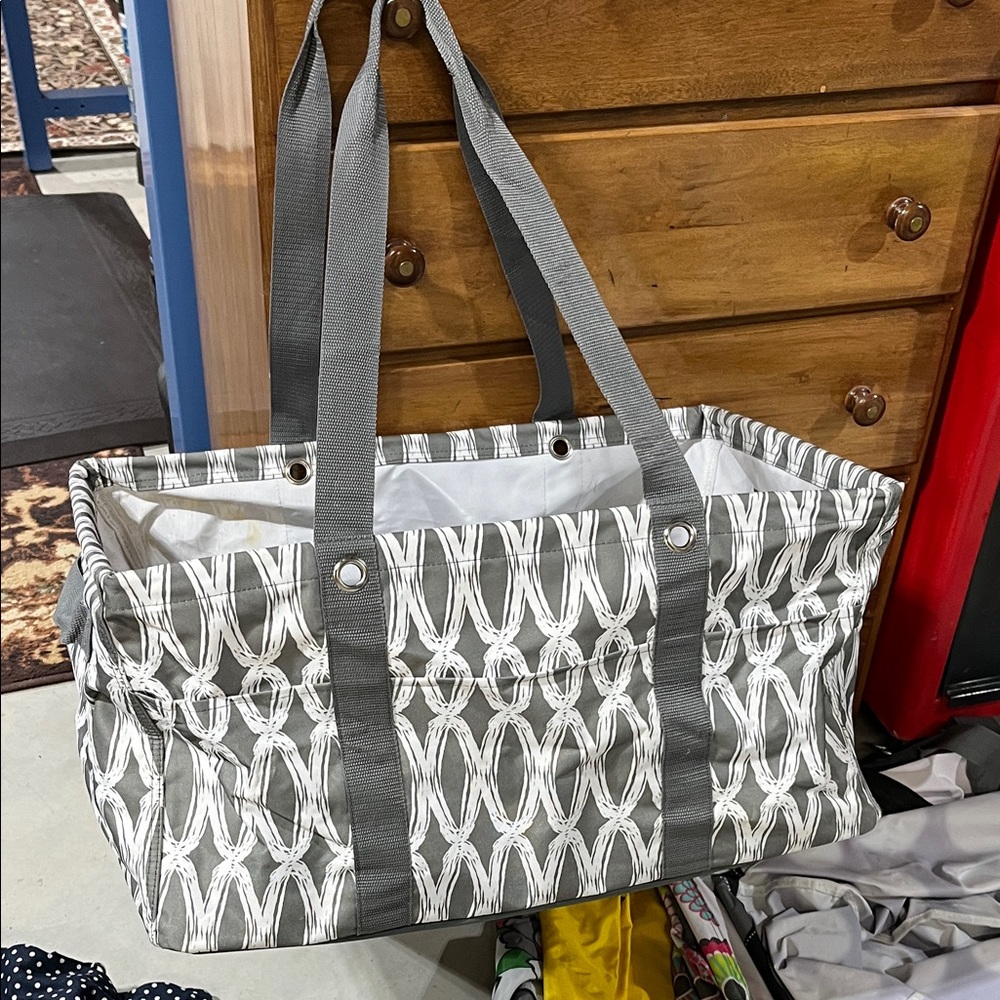 Stylish Gray Tote Bag